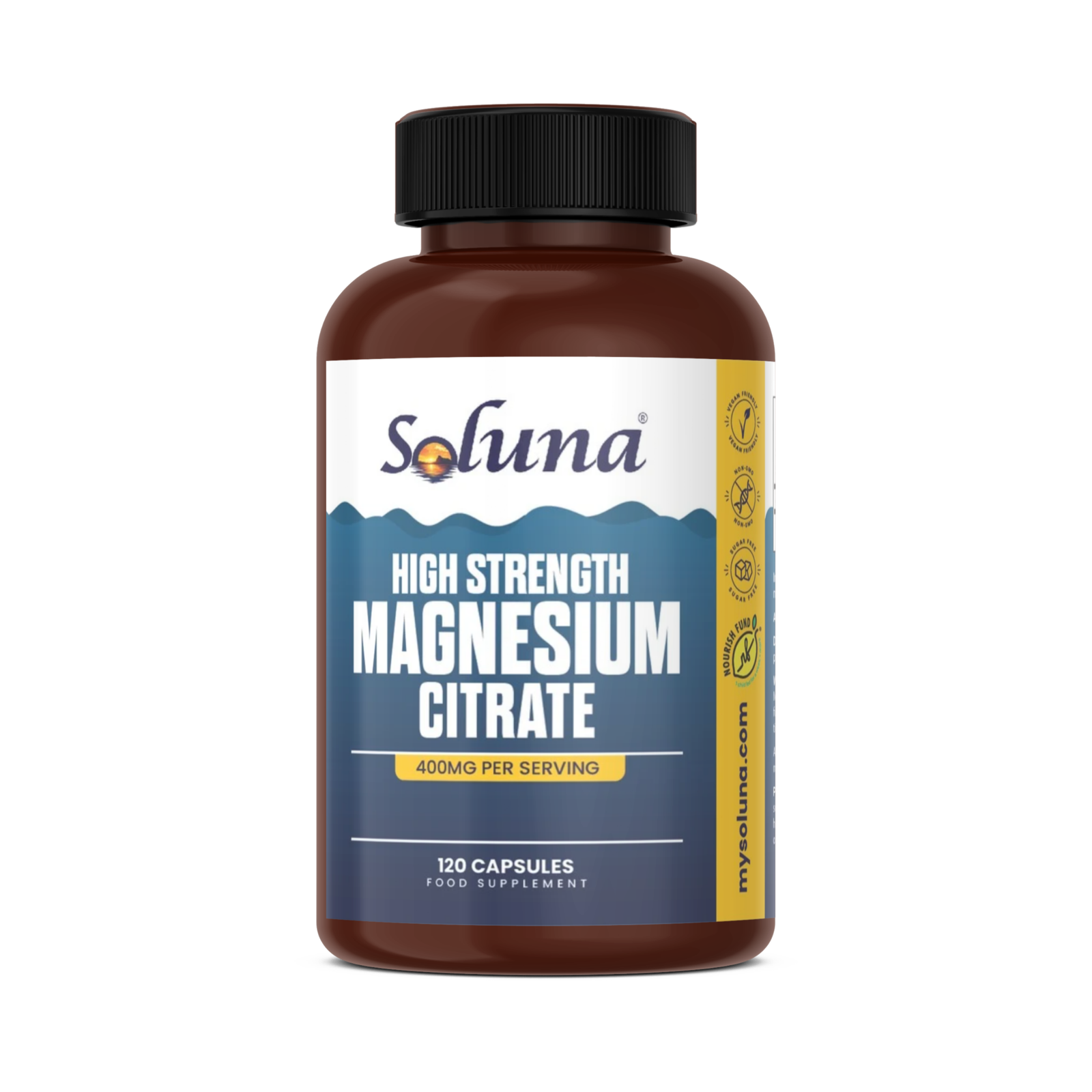 Magnesium Citrate 400mg 120 Veg Caps