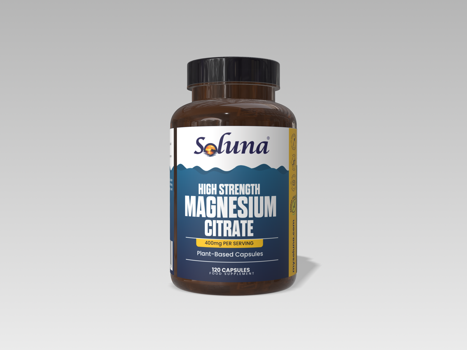 Magnesium Citrate 400mg 120 Capsules