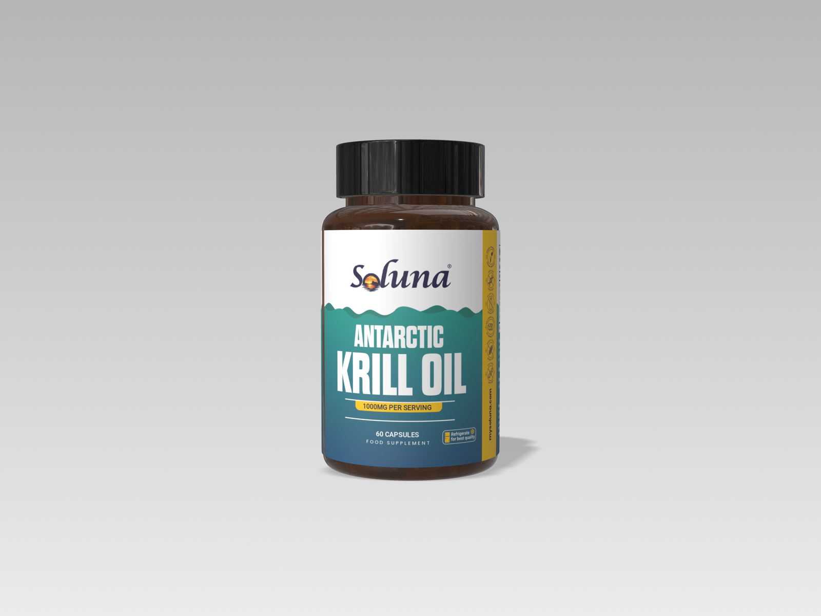 Antarctic Krill Oil 1,000mg 60 Capsules
